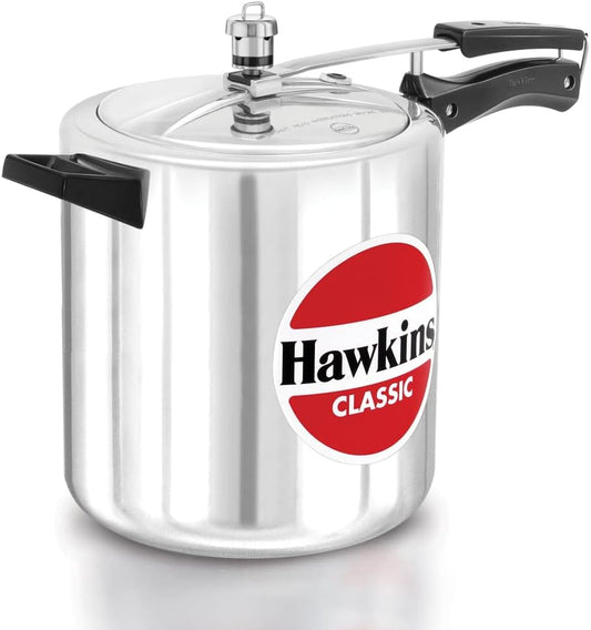 Hawkins Classic 8 Litres Tall Aluminium Inner Lid Pressure Cooker - CL8T