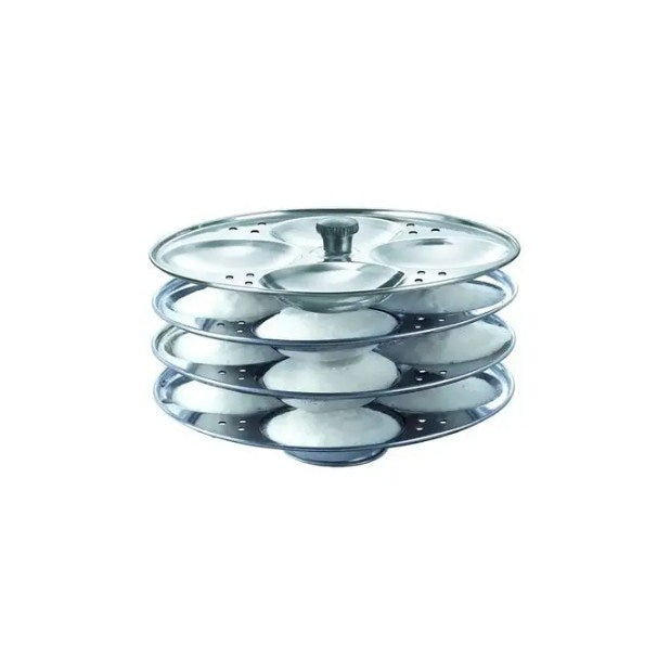 Prestige Idli Plates 4 x Diameter 19.5 cm | Idly Stand for 7.5 Litre Popular / Deluxe - 99491