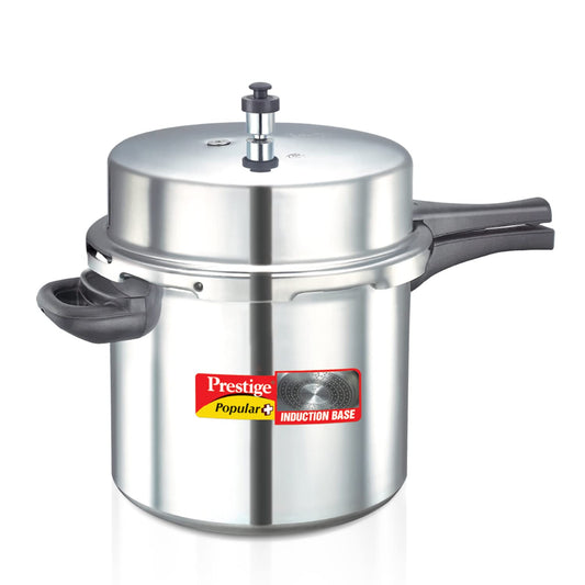 Prestige Popular Plus Induction Base Aluminium Outer Lid Pressure Cooker 12 Litres - 10210