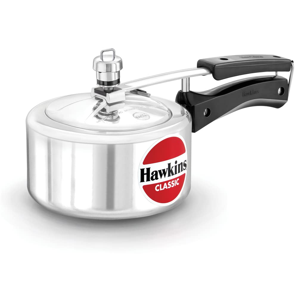 Hawkins Classic 1.5 Litres Aluminium Inner Lid Pressure Cooker - CL15