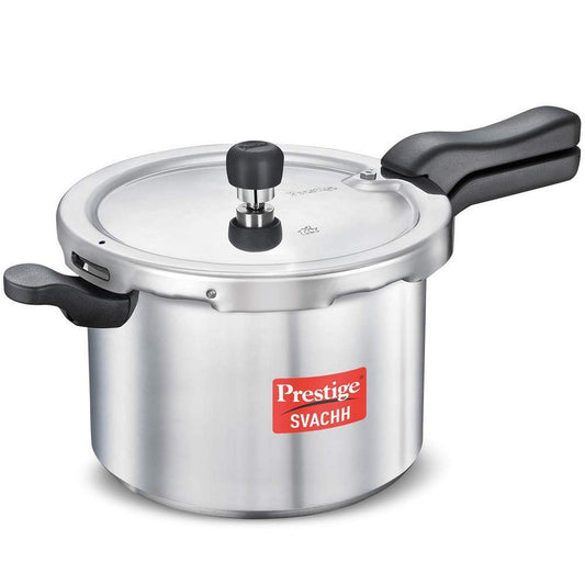 Prestige Svachh Aluminium Outer Lid Pressure Cooker 5 Litres - 10726