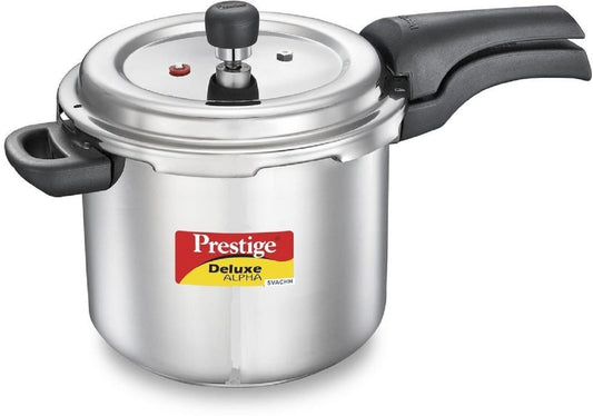 Prestige Svachh Deluxe Alpha 5.5 Litres Stainless Steel Outer Lid Pressure Cooker - 20251