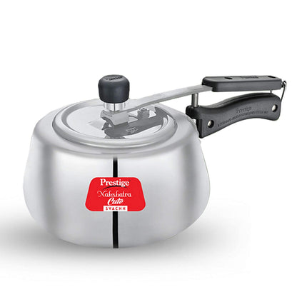 Prestige Nakshatra Cute Svachh Aluminium Pressure, 2.0 Litres (Polished) - 10786