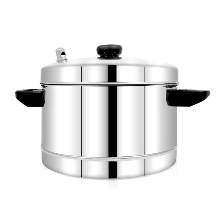 Pigeon Classic Stainless Steel Idly Cooker Pot | Idli Pot compatible with Induction and Gas Stove 4 Plates | 16 idlis - 50090