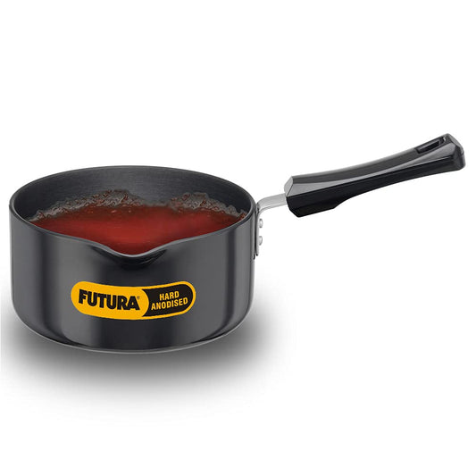 Hawkins Futura Hard Anodised Sauce Pan 2 Litres | 18cm, 3.25mm, Induction Base - IAS 20