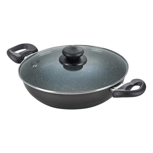 Prestige Omega Deluxe Granite Non-stick Kadhai, 26cms - 36311