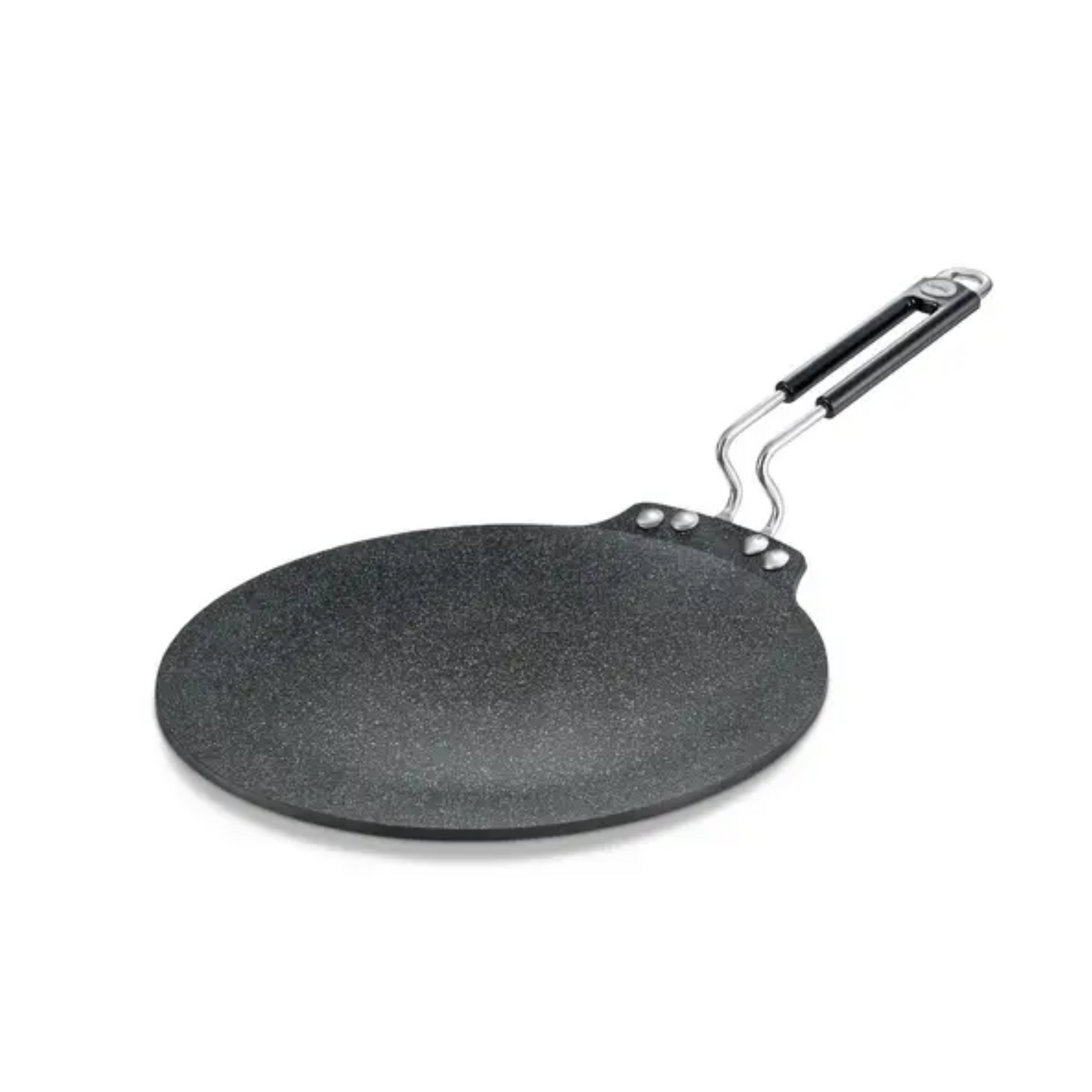 Prestige Durastone Hard Anodised Non-Stick Dosa Tawa | 6-Layer Non-Stick Coating | Induction Compatible