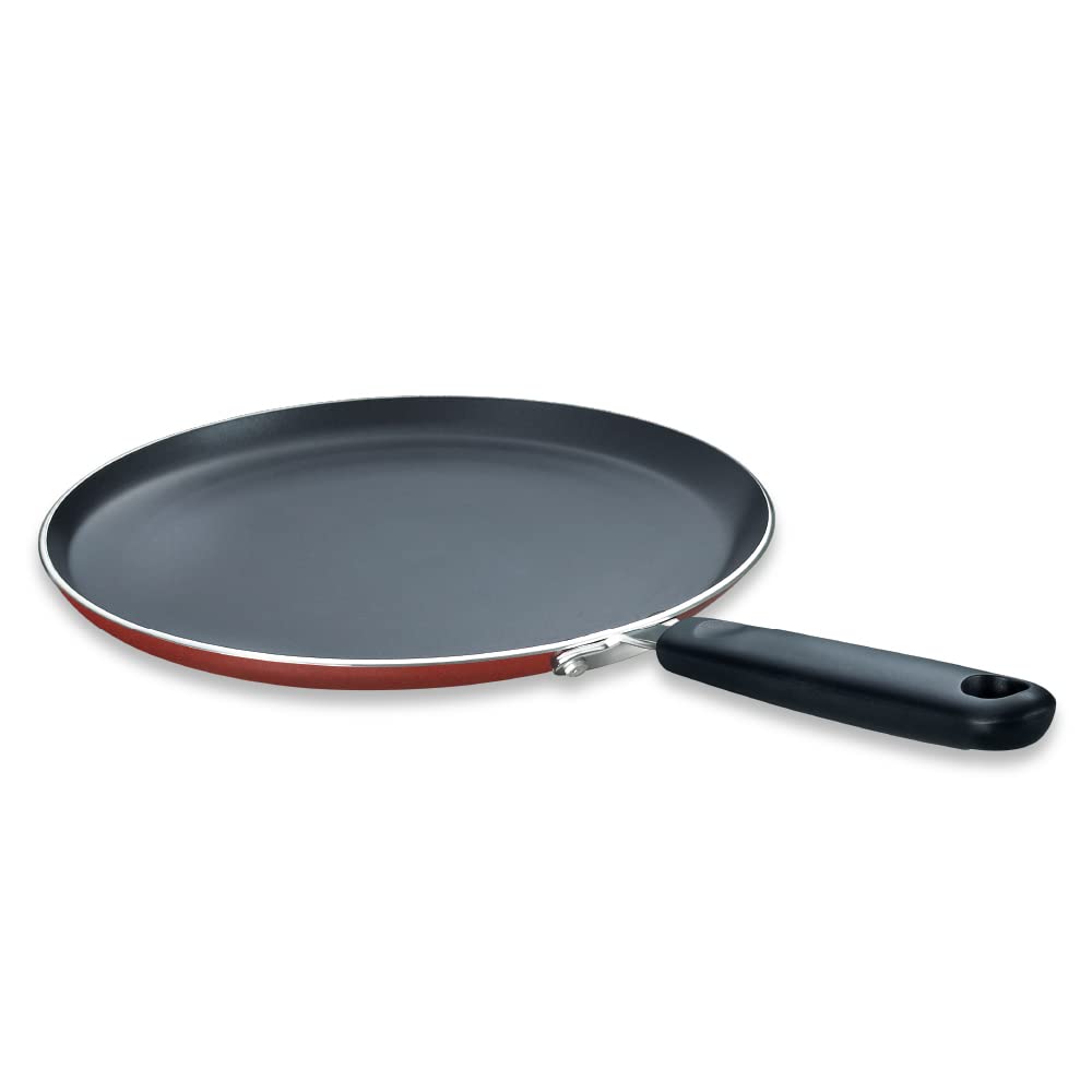 Prestige Omega Deluxe Non-stick Omni Tawa 300mm Red - 36719