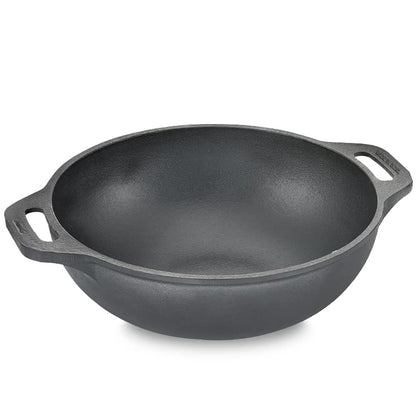 Prestige Cast Iron Kadai 26cms | Compatible with Gas & Induction - 30561