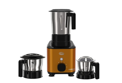 Elgi Ultra Metamix 750W 3 Jars Mixer Grinder, Candy Yellow