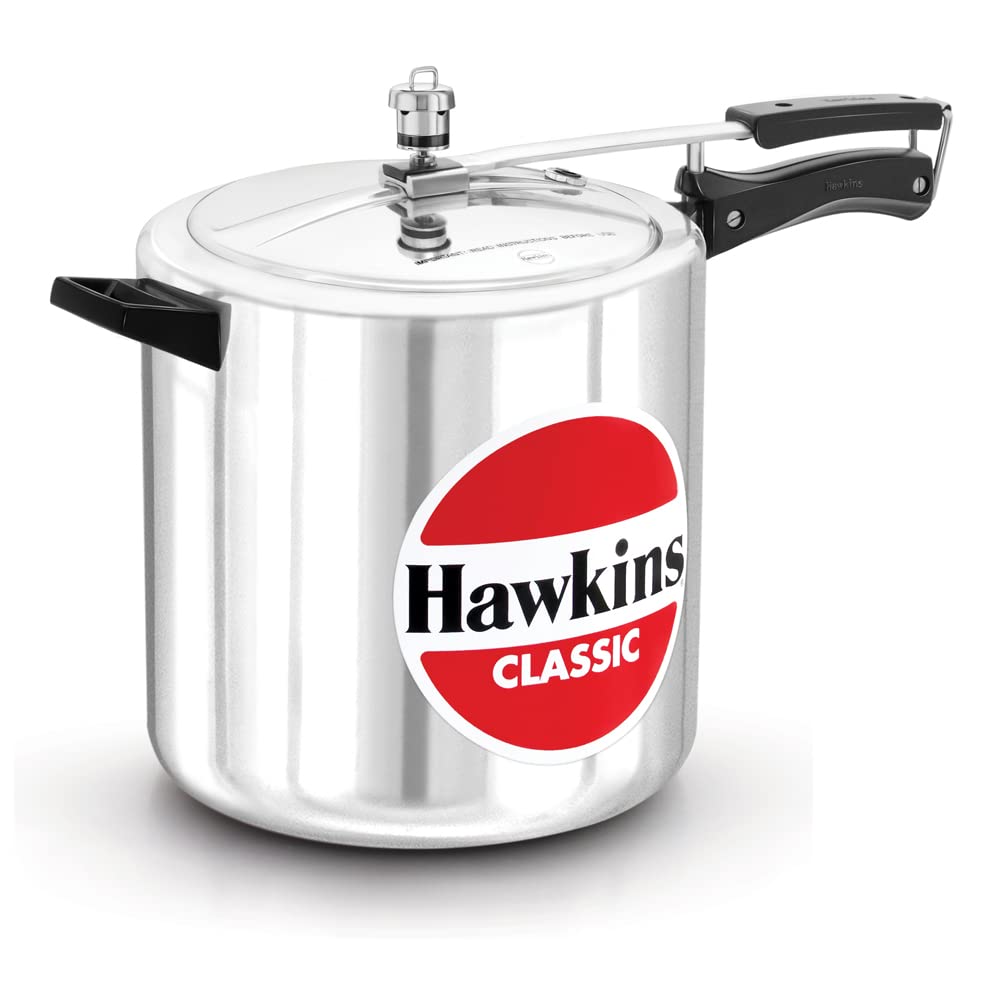 Hawkins Classic 12 Litres Aluminium Inner Lid Pressure Cooker - CL12