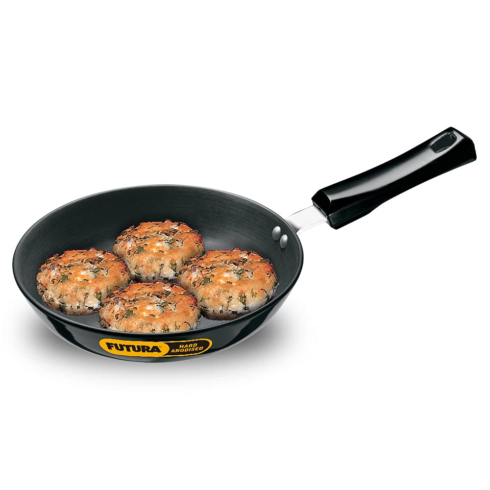 Hawkins Futura Hard Anodised Fry Pan 22 cms | 4.06mm - AF 22