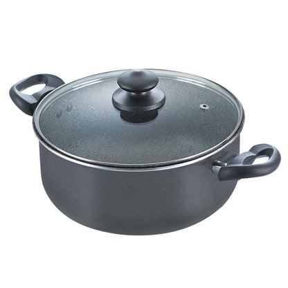 Prestige Omega Deluxe Granite Sauce Pan with Lid