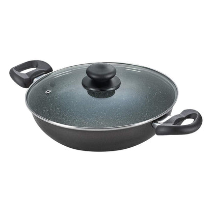 Prestige Omega Deluxe Granite Non-stick Kadhai, 24cms - 36310