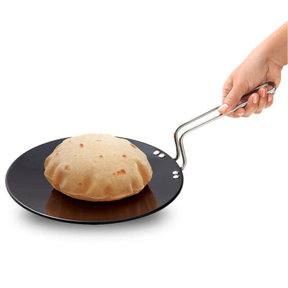 Hawkins Futura Hard Anodised Induction Base Roti Tawa 26 cm, 4.88 mm - IART26