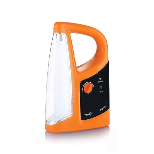 Pigeon Egnite Emergency Lamp with 1600 mAh Rechargeable Lantern (Orange) - 12333