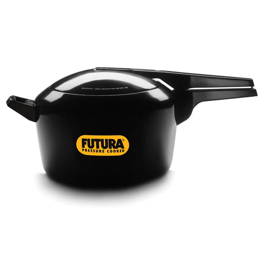 Hawkins Futura Hard Anodised Aluminium Inner Lid Pressure Cooker 7 Litres Jumbo, Black - FP7J