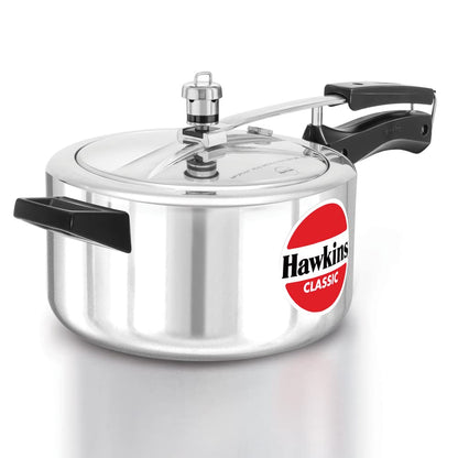 Hawkins Classic 4 Litres Aluminium Inner Lid Pressure Cooker - CL40