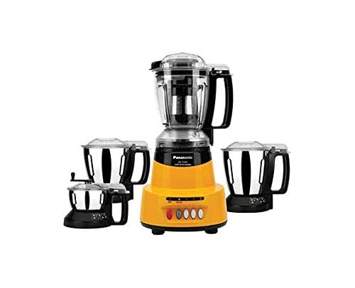 Panasonic MX-AV 425 Mixer Grinder 600 Watts 4 Jars - Quartz Yellow