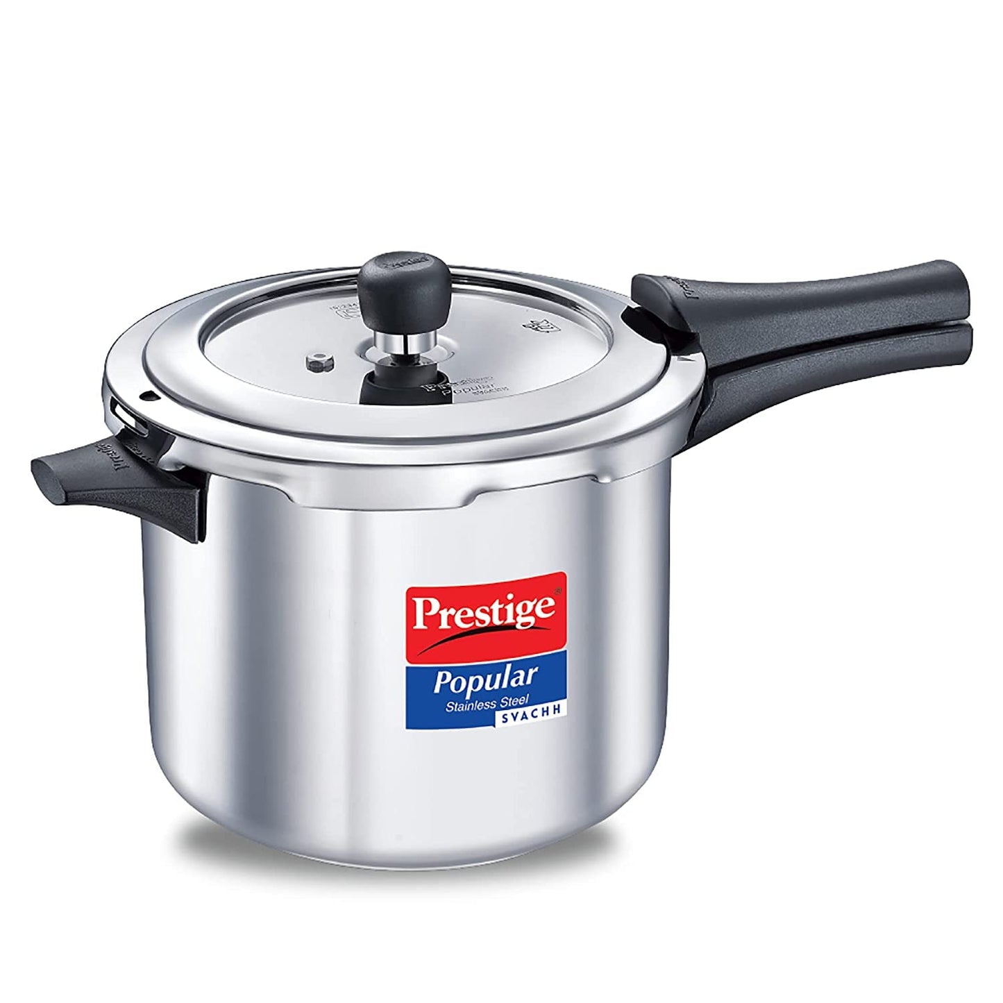 Prestige Svachh Popular Spillage Control Stainless Steel Outer Lid Pressure Cooker, 2 Liters - 20171