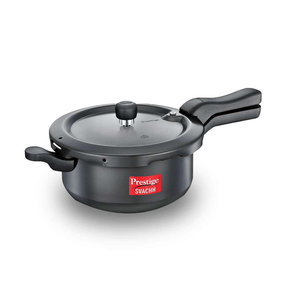 Prestige Svachh Outer Lid Pressure Pan with Hard Anodized Body 3.5 Litres - 20225