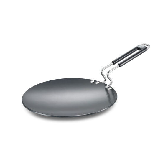 Prestige Hard Anodised Metal-Spoon Friendly Induction Base Chapathi Tawa 24.5cm - 35045