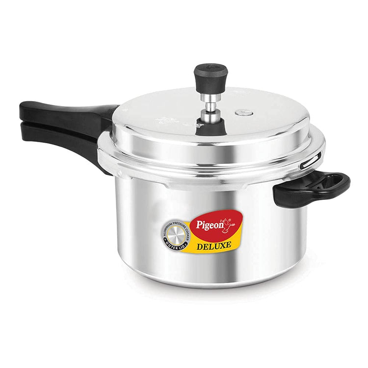 Pigeon Deluxe Clean Cook Aluminium Outer Lid Pressure Cooker 3 Litres - 14962