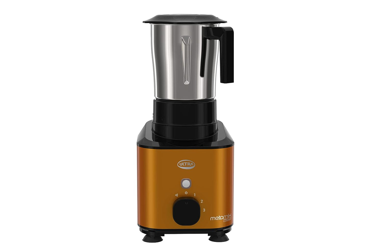 Elgi Ultra Metamix 750W 3 Jars Mixer Grinder, Candy Yellow