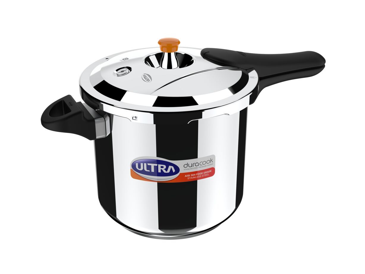 Elgi Ultra Duracook Stainless Steel Diet Cooker 8 Litres