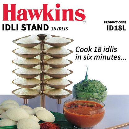 Hawkins Idli Stand Suitable for 6.5L Cooker for 18 Idlis - ID 18L