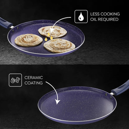 Prestige Ceraglide Ceramic Coated Non-Stick Omni tawa | Induction Compatible