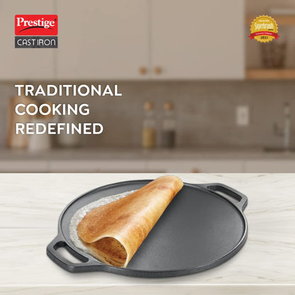 Prestige Cast Iron Dosa Tawa, 300 mm - 30557