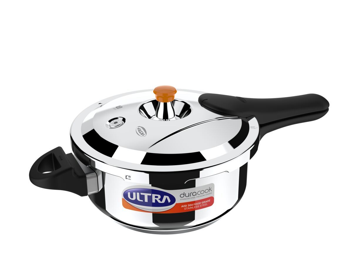 Elgi Ultra Duracook Stainless Steel Diet Cooker 4 Litres