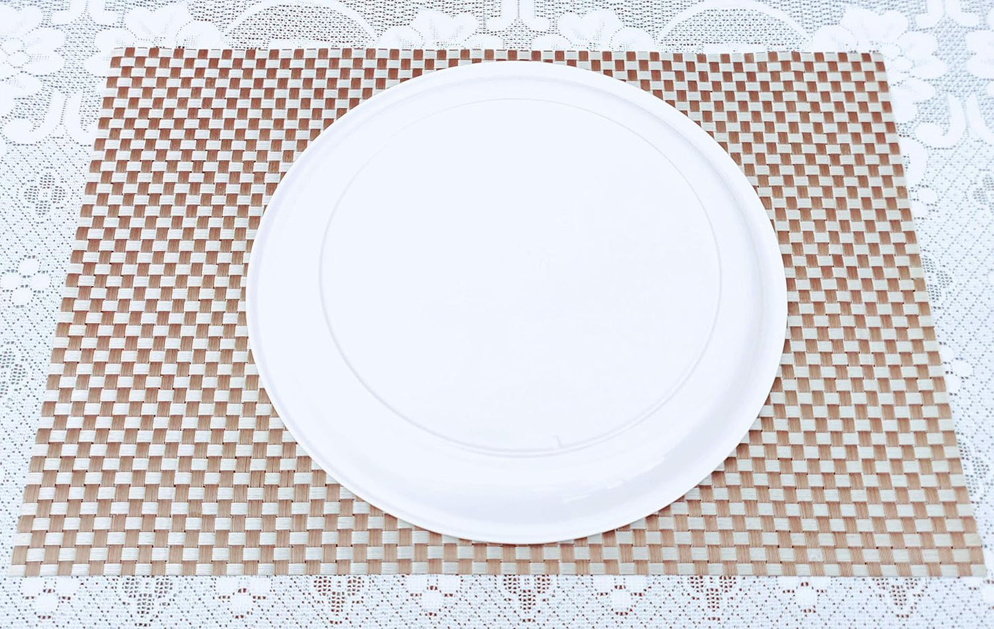 Melamine Pack of 6 Pcs Full Size 11 Inch Plates No.12 (5011)
