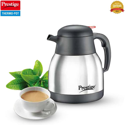 Prestige PSCF Thermo-Pot Stainless Steel Coffee & Tea Flask 1000ml - 42859