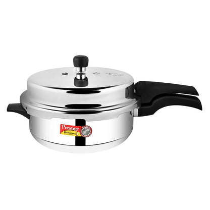 Prestige Deluxe Plus Induction Base Senior Pan Aluminium Outer Lid Pressure Cooker, 6 Litres - 10706