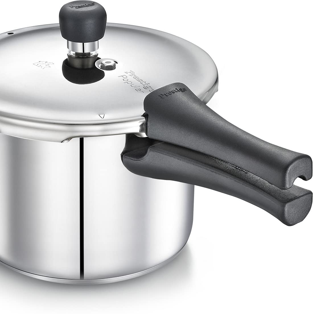 Prestige Popular Stainless Steel Combi Pack 5 Litres +3 Litres Pressure Cooker - 20672