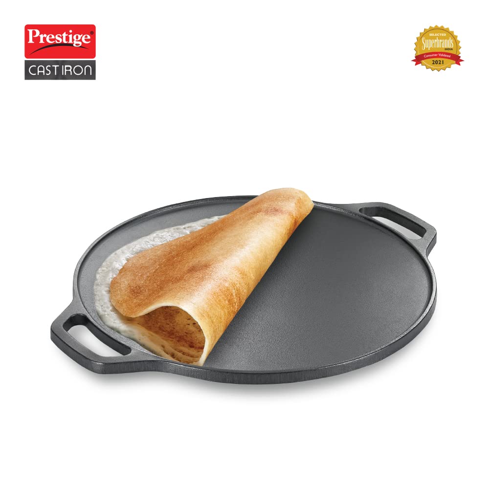 Prestige Cast Iron Dosa Tawa, 300 mm - 30557