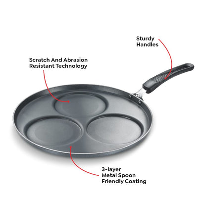 Prestige Omega Select Plus Non-Stick Aluminium Set Dosa Tawa 31 cms - 30883