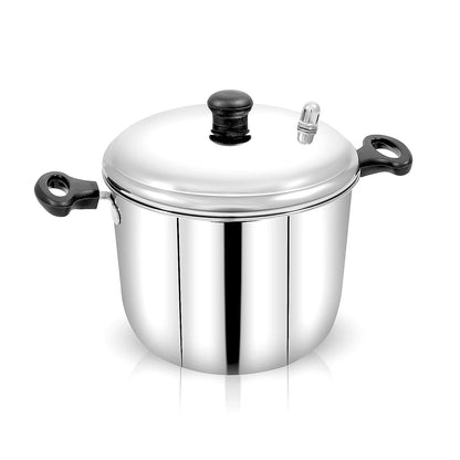 Pigeon Desire Stainless Steel Idly Cooker Pot | Idli Pot compatible with Induction and Gas Stove 4 Plates | 16 idlis - 50092