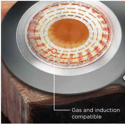 Prestige Durastone Hard Anodised Non-Stick Dosa Tawa | 6-Layer Non-Stick Coating | Induction Compatible