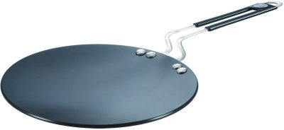 Prestige Build Your Kitchen Stainless Steel Kadhai Set, Set of 3, Black ( Fry Pan - 240 mm, Roti Tawa - 225 mm, Kadai - 240 mm )- 35044