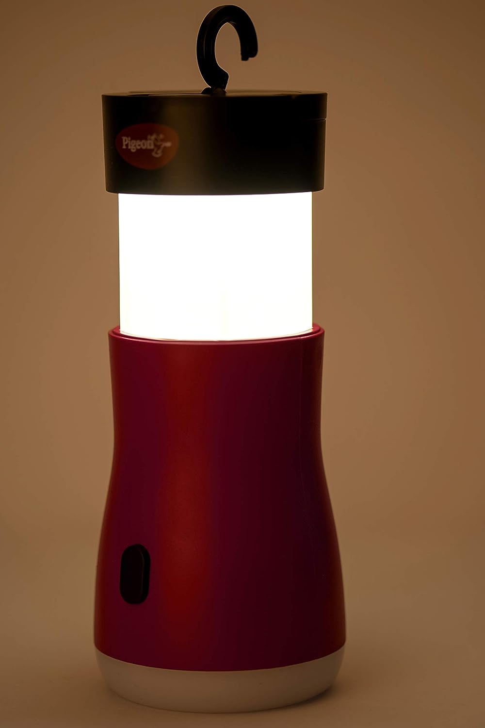 Pigeon Lumino Pro Desk, Torch Emergency Lamp with 1200mAH Battery (Red) - 14595