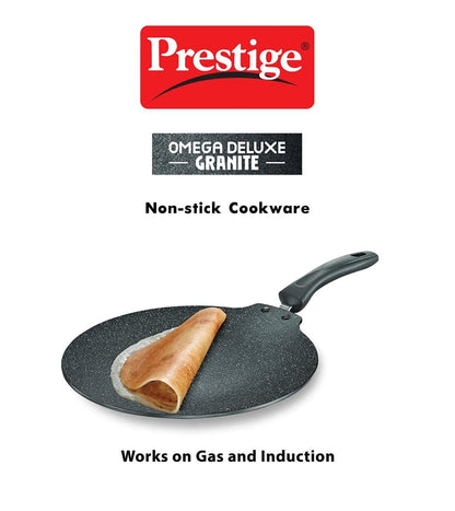 Prestige Omega Deluxe Granite Non-stick Dosa Tawa 280mm - 36861