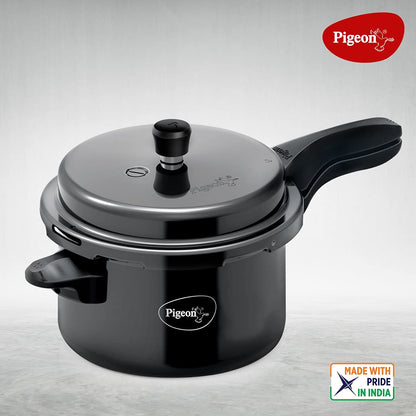 Pigeon Titanium Hard Anodized Aluminium Outer Lid Pressure Cooker 5 Litres - 12294