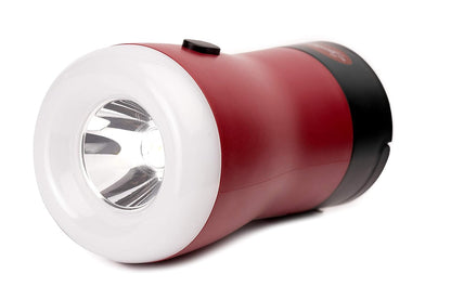 Pigeon Lumino Pro Desk, Torch Emergency Lamp with 1200mAH Battery (Red) - 14595