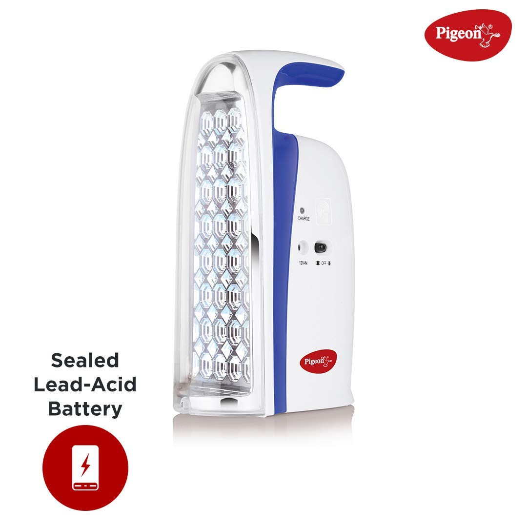 Pigeon Theia Led Emergency Rechargeable Lamp with 3000 mAH and 150Hours - 12423