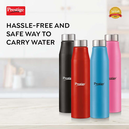 Prestige PSSB 04 SS Single Walled Stainless Steel Water Bottle 700 ml (Pack of 1) - 42925