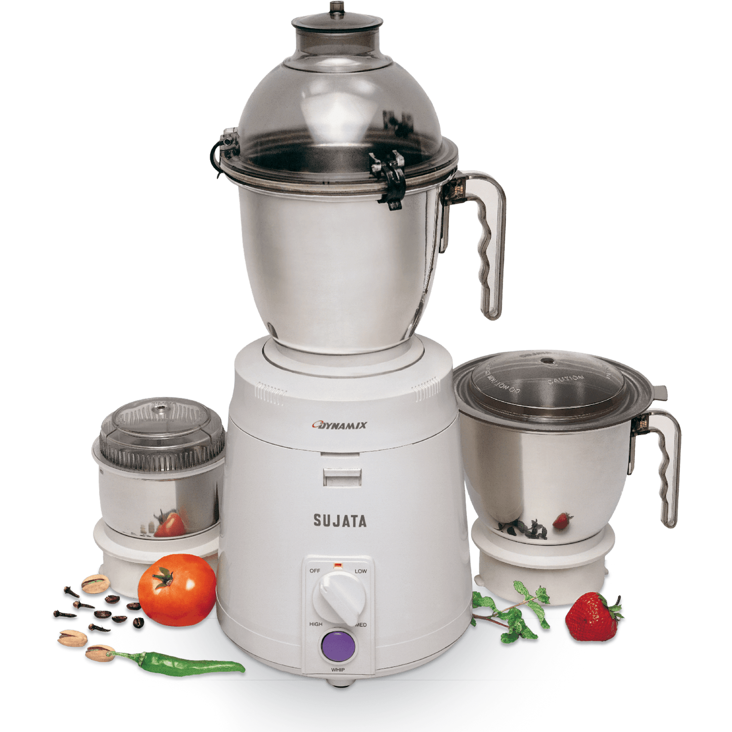 Sujata Dynamix 900 Watts 3 Jars Mixer Grinder