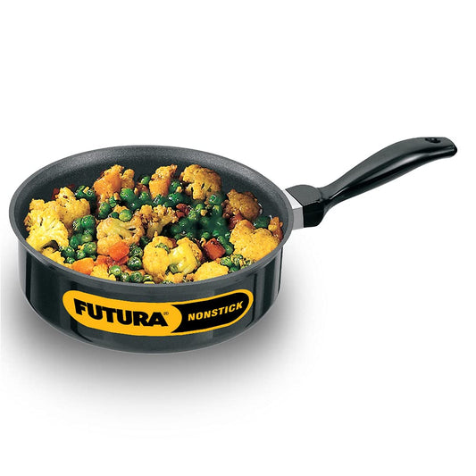 Hawkins Futura Nonstick Curry Pan (Saute Pan) 2 Litres | 20 cm, 3.25 mm - NCP 20